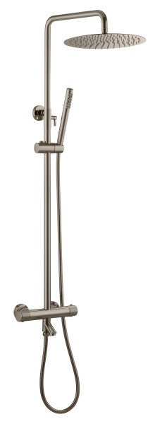 Душевая система Boheme Uno 468-T-NB с изливом, никель