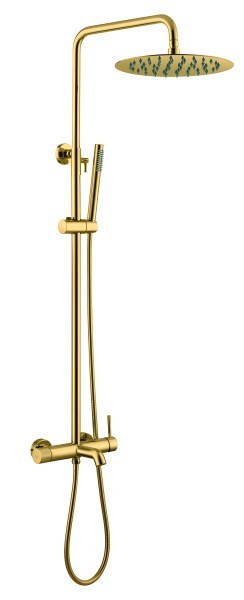 Душевая система Boheme Uno 468-G с изливом, золото