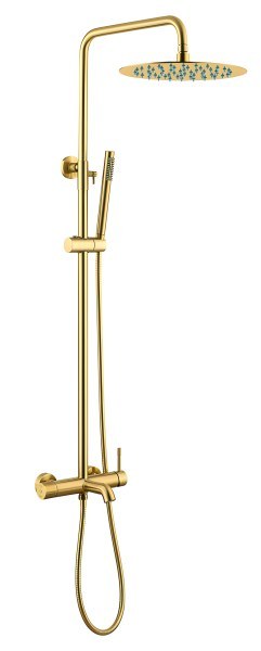 Душевая система Boheme Uno 468-MG с изливом, матовое золото