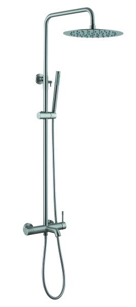 Душевая система Boheme Uno 468-NB с изливом, никель