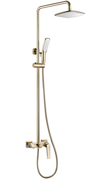 Душевая система Boheme Venturo 388 с изливом, золото