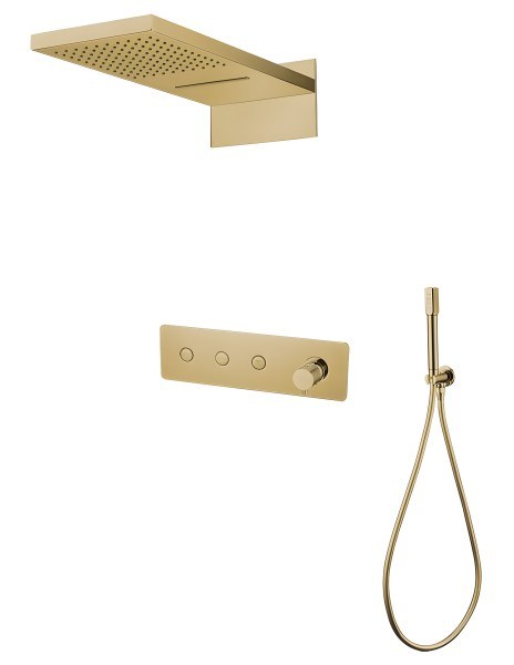 Душевая система Boheme Fusion 130-G, золото