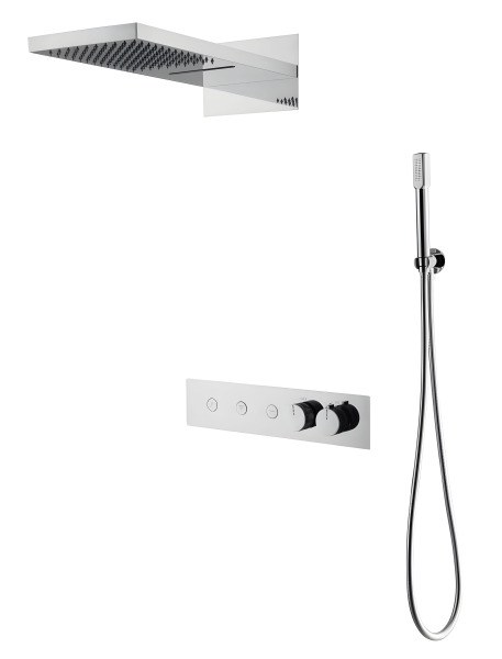 Душевая система Boheme Fusion 131-CR, хром