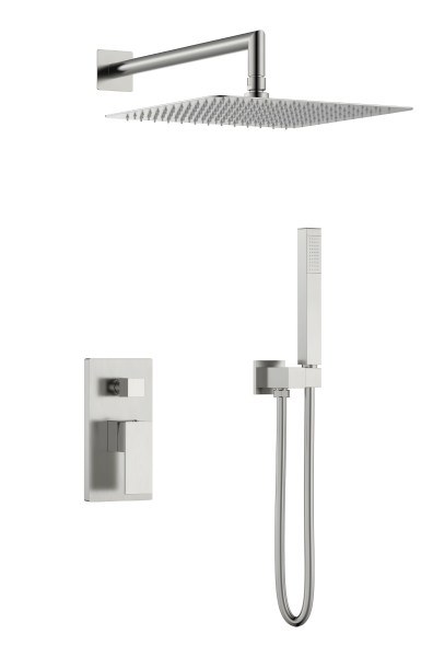 Душевая система Boheme Qubic 474-3-NB, никель