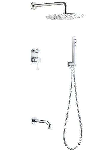 Душевая система Boheme Uno 464-2-CR с изливом, хром