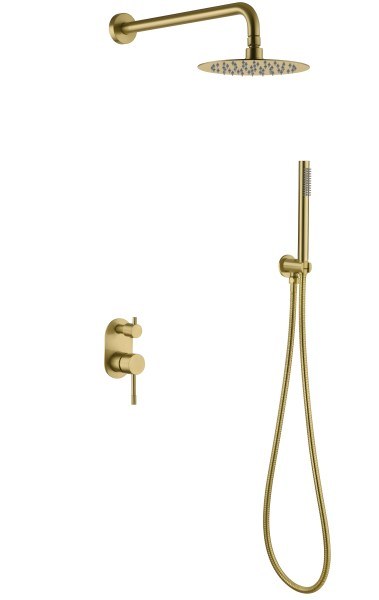 Душевая система Boheme Uno 464-MG, матовое золото