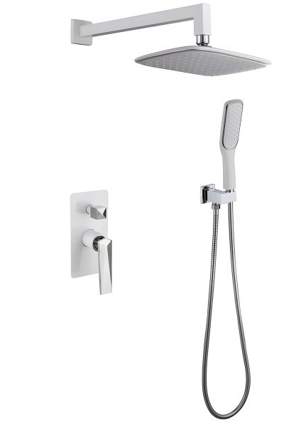 Душевая система Boheme Venturo 374-W, белая матовая