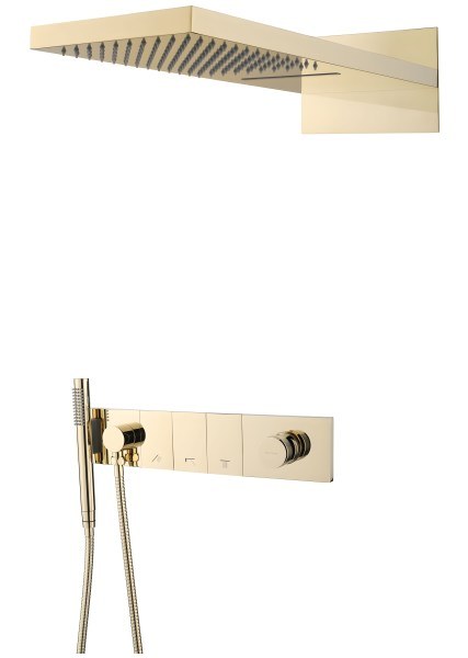 Душевая система Boheme Zodiac 132-G, золото