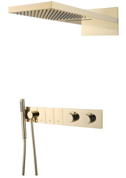 Душевая система Boheme Zodiac 133-G, золото