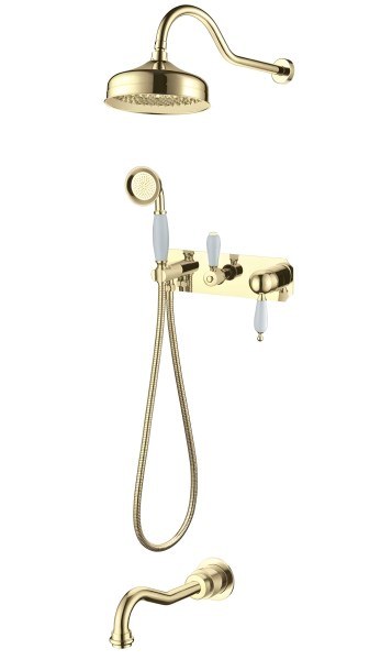 Душевая система Boheme Tradizionale Oro 288, золото