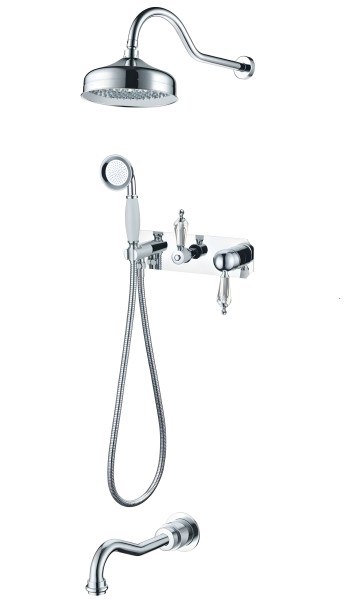 Душевая система Boheme Brillante Ripresa 348, хром