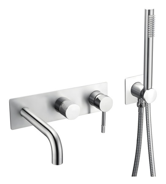 Смеситель для ванны Boheme Uno 464-3-CR, хром