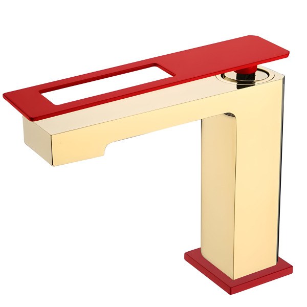 Смеситель для раковины Boheme Q 141-GR, золото