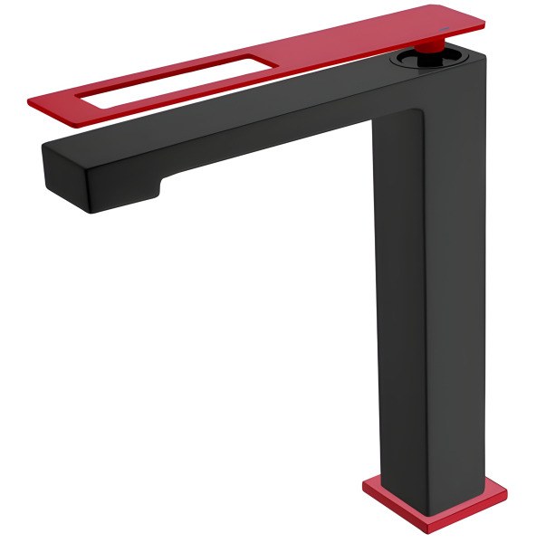 Смеситель для раковины Boheme Q 142-BR, черный матовый