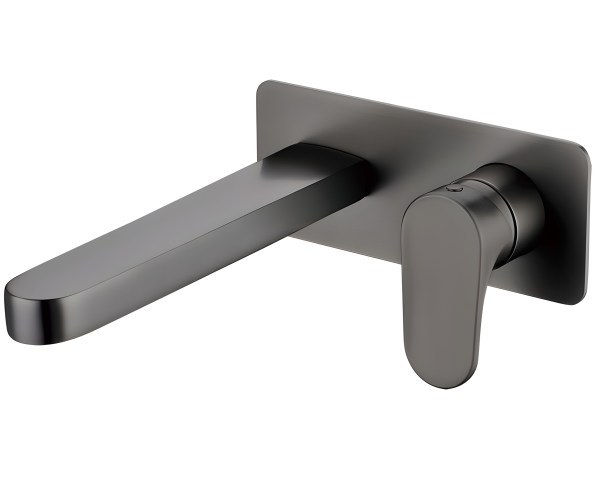 Смеситель для раковины Boheme Spectre 455-GM, оружейная сталь