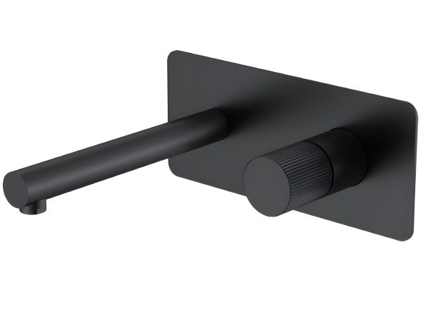 Смеситель для раковины Boheme Stick 125-BB.3, черный матовый