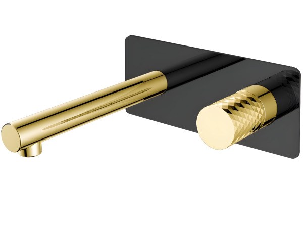 Смеситель для раковины Boheme Stick 125-BG, черный матовый