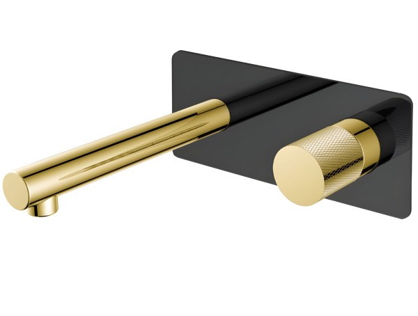 Смеситель для раковины Boheme Stick 125-BG.2, черный матовый