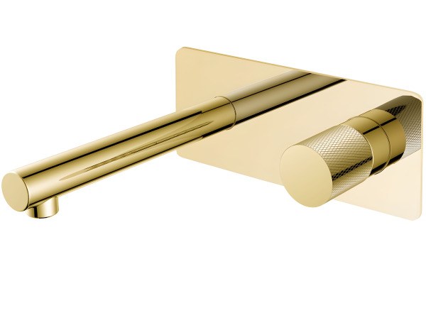 Смеситель для раковины Boheme Stick 125-GG, золото