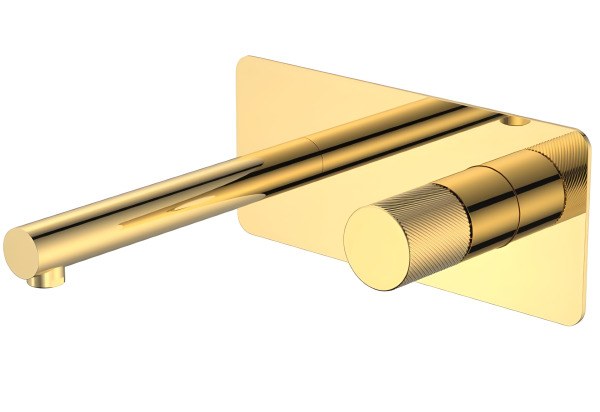 Смеситель для раковины Boheme Stick 125-GG.4, золото