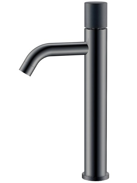 Смеситель для раковины Boheme Stick 122-SGM.4, оружейная сталь