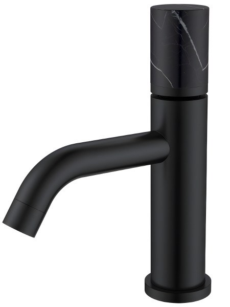 Смеситель для раковины Boheme Stick 121-B-MR-B, черный матовый