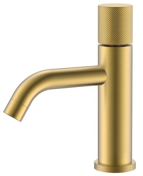 Смеситель для раковины Boheme Stick 121-MG.4, матовое золото
