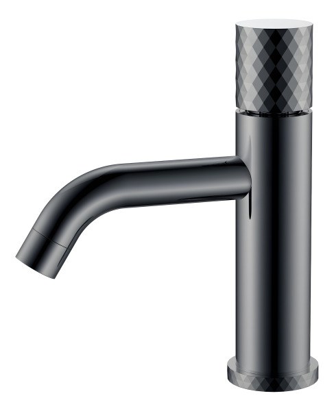 Смеситель для раковины Boheme Stick 121-SGM, оружейная сталь