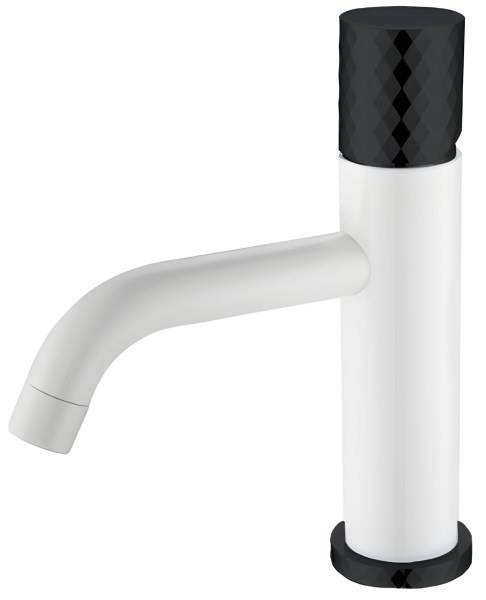 Смеситель для раковины Boheme Stick 121-WB, белый матовый