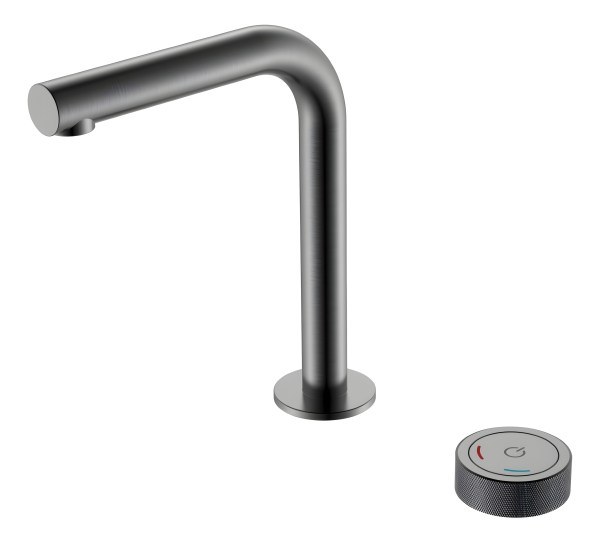 Смеситель для раковины Boheme Tech 158-GM, оружейная сталь