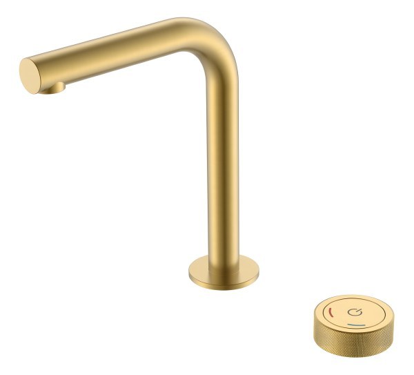 Смеситель для раковины Boheme Tech 158-MG, матовое золото