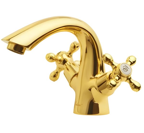 Смеситель для раковины Boheme Tradizionale Oro 291, золото