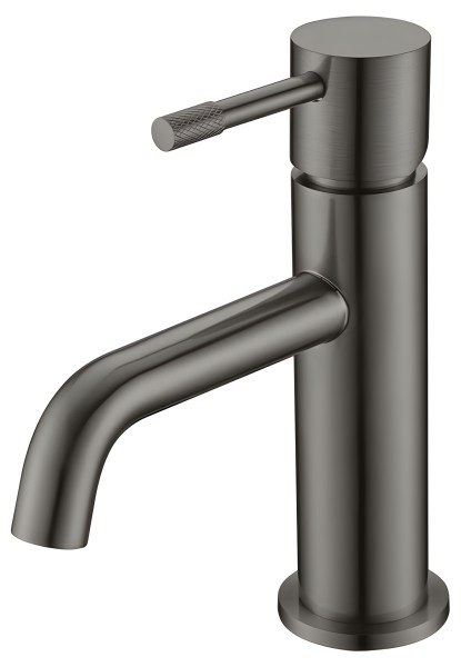 Смеситель для раковины Boheme Uno 461-GM, оружейная сталь