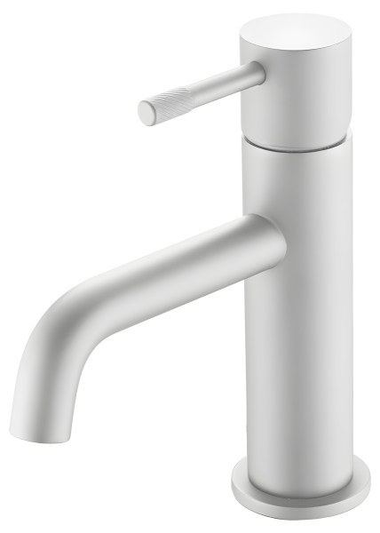Смеситель для раковины Boheme Uno 461-MW, белый матовый