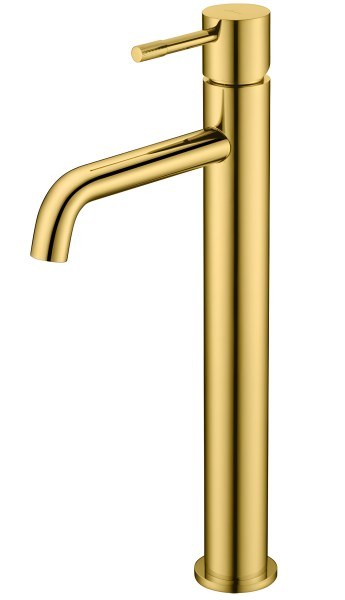 Смеситель для раковины Boheme Uno 462-G, золото
