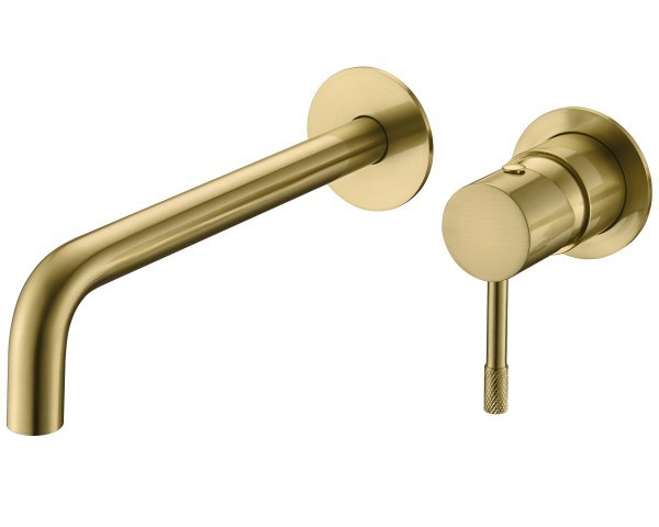 Смеситель для раковины Boheme Uno 465-MG, матовое золото