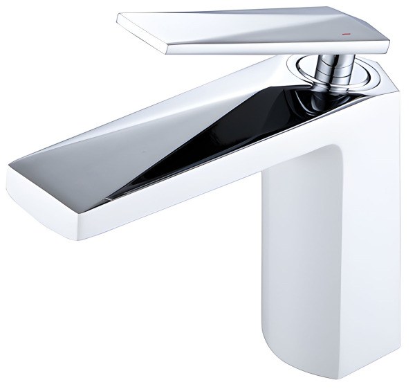 Смеситель для раковины Boheme Venturo 371-W, белый матовый