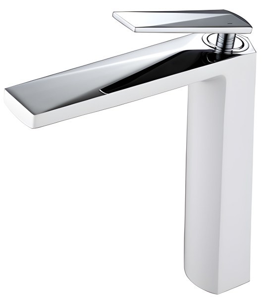 Смеситель для раковины Boheme Venturo 372-W, белый матовый