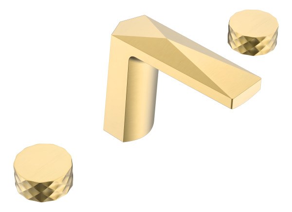 Смеситель для раковины Boheme Venturo 150-MG-DIAMOND, матовое золото