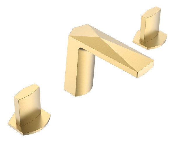 Смеситель для раковины Boheme Venturo 150-MG-ICE, матовое золото