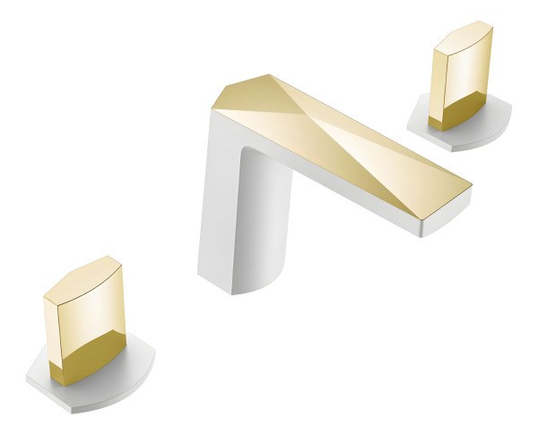 Смеситель для раковины Boheme Venturo 150-WG-ICE, белый матовый