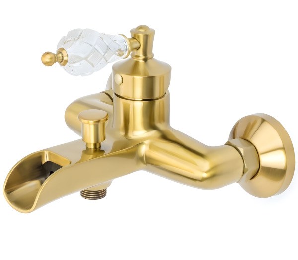 Смеситель для ванны с душем Boheme Vogue 203-CRST, бронза