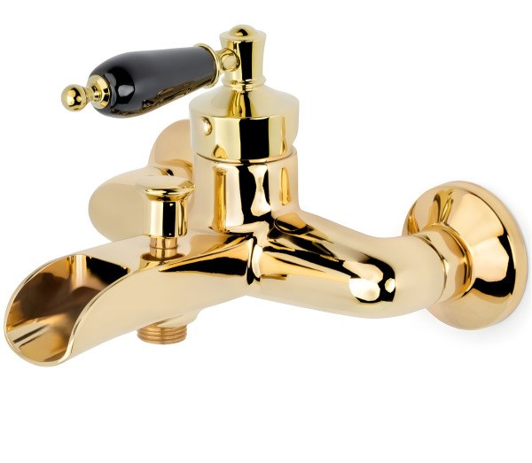 Смеситель для ванны с душем Boheme Vogue 213-BLC, золото