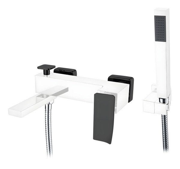 Смеситель для ванны с душем Boheme Q 143-CRB.2, хром