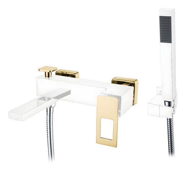 Смеситель для ванны с душем Boheme Q 143-CRG, хром