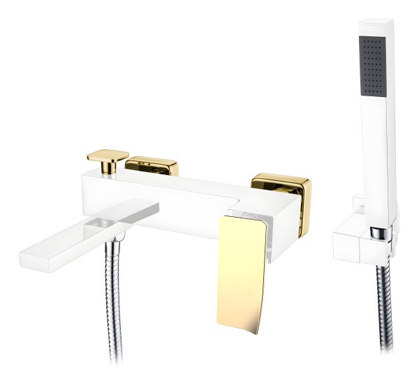 Смеситель для ванны с душем Boheme Q 143-CRG.2, хром