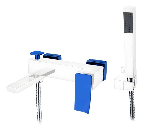 Смеситель для ванны с душем Boheme Q 143-CRUV.2, хром