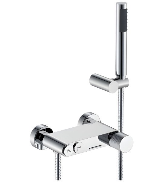 Смеситель для ванны с душем Boheme Stick 123-CRCR.4, хром