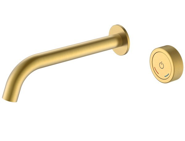 Смеситель для раковины Boheme Tech 158/2-MG, матовое золото