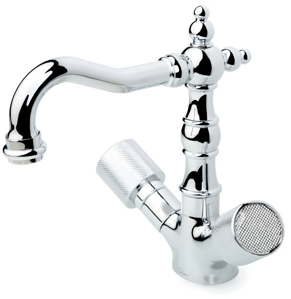 Смеситель для раковины Boheme Royal Cristal 272, хром